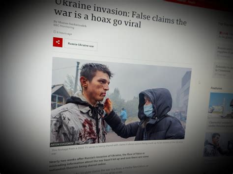 Ukraine invasion: False claims the war is a hoax go viral 